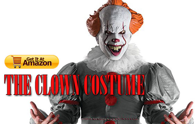 Rubies IT Mens Deluxe IT The Clown Costume