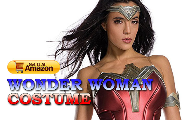 Secret Wishes Women's Wonder Woman Secret Wishes Costume with Boot Tops